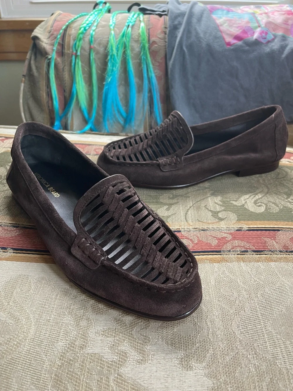 Veronica Beard Cutout Loafer. Size 7 Women N12-19
